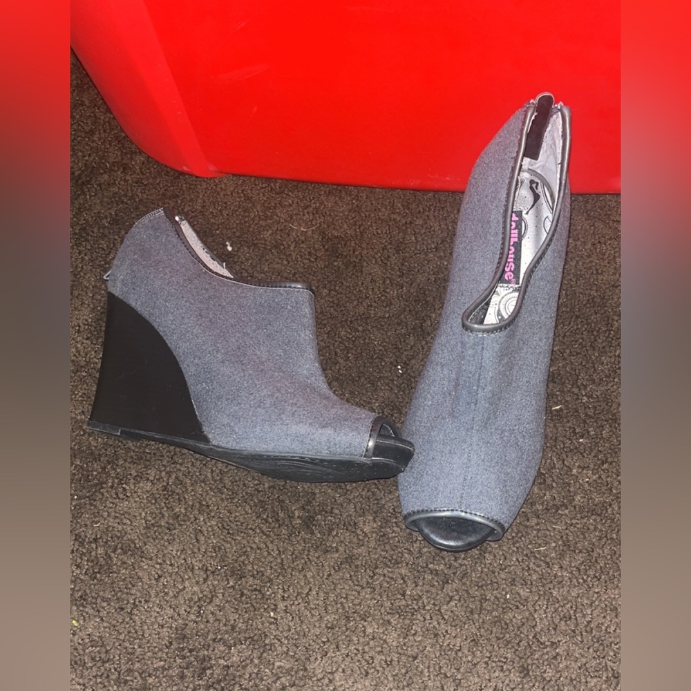 Katz Dollhouse heel wedge dress shoes